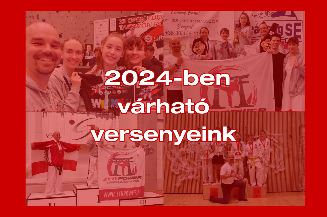 2024-ben várható versenyeink